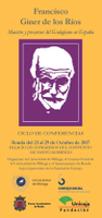 Ciclo de Conferencias "Francisco Giner de los Ríos, Maestro y precursor del Ecologismo en España"