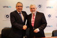 La UMA y la Real Academia de BB.AA. de San Telmo firman un convenio de colaboración