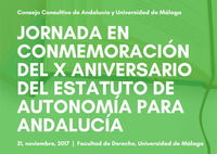 Jornada en conmemoración del X Aniversario del Estatuto de Autonomía para Andalucía