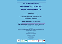 IV Jornadas de Economía y Derecho de la Competencia