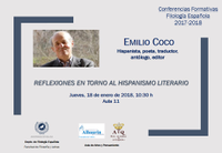 Conferencia del Prof. Emilio Coco