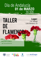 TALLER DE FLAMENCO 1 MARZO