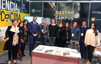 El consejero de Turismo y Deporte de la Junta de Andalucía, Francisco Javier Fernández visita el Gastrocampus de innovación de la UMA en el salón de Hostelería y Turismo H&T
