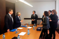 Una delegación de la UMA visita el Campus de Turismo, Hotelería y Gastronomía de la Universidad de Barcelona
