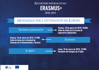 Reuniones Informativas Erasmus+ 2018-2019