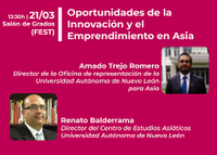 Seminario | Oportunidades de la Innovación y el Emprendimiento en Asia