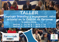 Taller Employer branding y engagement, retos actuales en la Gestión de Personas