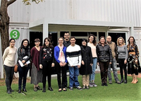 Los alumnos con diversidad funcional del curso Técnico Auxiliar en Entornos Culturales comienzan sus prácticas