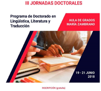 Terceras Jornadas del Programa de Doctorado