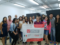 VISITA DE LOS ALUMNOS DEL CURSO DE NUEVAS TENDENCIAS DEL MARKETING DE LA UPAEP DE MÉXICO AL CENTRO MUNICIPAL DE INFORMÁTICA DEL AYUNTAMIENTO DE MÁLAGA