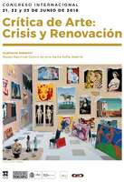 CRITICA DE ARTE: CRISIS Y RENOVACIÓN