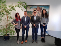 Los becados de la Cátedra de Innovación Turística Manuel Molina inician su estancia en Alemania