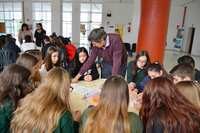 Más de 200 escolares "desayunan con ciencia" en la Universidad de Málaga