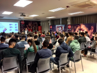 ALUMNOS DEL PRIMER CURSO DE MARKETING VISITAN LA FÁBRICA DE COCA COLA