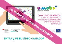 Y el vídeo ganador del concurso de vídeos sobre accesibilidad y movilidad sostenible es... [SmartUMA]