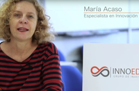 Visita María Acaso al Grupo Innoeduca