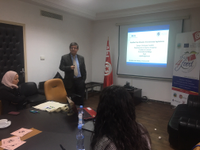 Meeting at the University of Manouba in Tunisia