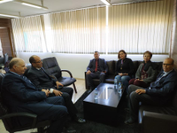 Josefa García Mestanza e Isabel Jiménez Lucena visitan la Universidad Abdelmalek Essadi