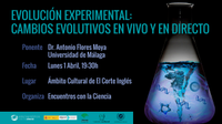 Evolución experimental: cambios evolutivos en vivo y en directo