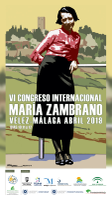El AMZET coorganiza el VI Congreso Internacional dedicado a la filósofa veleña María Zambrano