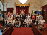 CONFERENCIA Y VISITA DE LOS ALUMNOS DE GAP AL AYUNTAMIENTO DE MÁLAGA 