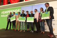 Dos arquitectos de la UMA, Premios #Emprende24 Málaga