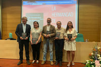 El profesor Francisco Guerrero presenta en el Rectorado su último libro, 'La Hermandad de Huntsville'