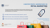ABIERTA LA PREINSCRIPCIÓN DE LA II EDICIÓN DEL MÁSTER PROPIO UNIVERSITARIO EN RETAIL MARKETING
