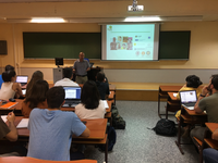 Prof. Oz Gazit, from Technion (Israel Institute of Technology), is visiting Universidad de Málaga this week