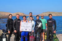 Chafarinas, campo de estudio sobre biodiversidad marina para estudiantes de Doctorado CEI-MAR