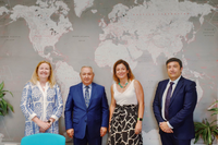 Reunión de trabajo con el Embajador de Armenia, Vladimir Karmirshalyan y con el Cónsul honorario de este país en Málaga, Alberto de Benito