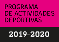 NOVEDADES PROGRAMA DE ACTIVIDADES 2019-2020