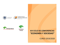 "Ciclo Economía y Sociedad" - Conferencia Emilio Calatayud - 3 de octubre de 2019