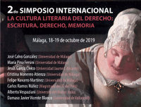 IIº Simposio Internacional "LA CULTURA LITERARIA DEL DERECHO: ESCRITURA, DERECHO, MEMORIA"