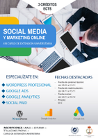 VIII CURSO DE EXTENSIÓN UNIVERSITARIA EN “SOCIAL MEDIA Y MARKETING ON LINE” EN LA FACULTAD DE COMERCIO Y GESTIÓN