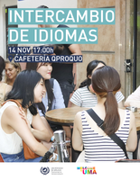 14 NOV | INTERCAMBIO DE IDIOMAS