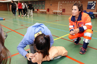 Un maratón en el Complejo Deportivo forma a 1.900 estudiantes en técnicas de reanimación cardiopulmonar