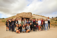 Un grupo de 50 estudiantes internacionales de la UMA visitan Antequera