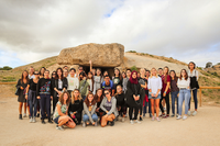 Estudiantes internacionales de la Universidad de Málaga visitan Antequera