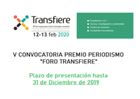 Premio Periodismo "FORO TRANSFIERE"