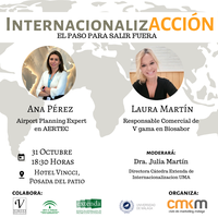 EL CLUB DE MARKETING DE MÁLAGA Y LA CÁTEDRA EXTENDA DE INTERNACIONALIZACIÓN DE LA UNIVERSIDAD DE MÁLAGA INVITAN A LOS ALUMNOS DE LA FACULTAD A SU EVENTO “#InternacionalizACCION “