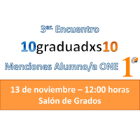 Tercer Encuentro 10graduadxs10