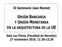 VI Seminario Jean Monnet