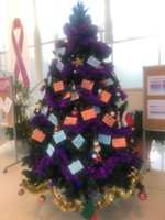 La FCCS contra la violencia machista. Arbol de los deseos de Navidad