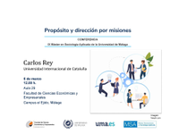 Conferencia ""Propósito y dirección por misiones" - 6 de marzo