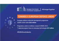 Convocatoria 2020 del Programa Europeo de Desarrollo Industrial en materia de Defensa (EDIDP)