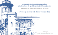 III JORNADA DE CONTABILIDAD ANALÍTICA E INDICADORES DE GESTIÓN EN LAS ENTIDADES LOCALES Y HOMENAJE AL PROFESOR D. DANIEL CARRASCO
