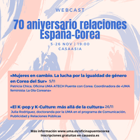 Webcasts 70 Relaciones diplomáticas España y Corea 