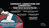 Community, Connections and Commentary: Perspectives on the US Elections from Bremen, Málaga, Moscow and Toulouse