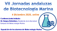 VII JORNADAS ANDALUZAS DE BIOTECNOLOGÍA MARINA
